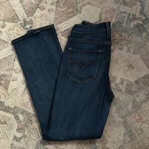 Levi's Women's Skinny Jeans - Dark Blue